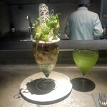 PATISSERIE ASAKO IWAYANAGI - パルフェビジュー® メロン （ドリンク付） 6,160円（税込）