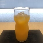 ミュージアム カフェ - きよみオレンジしぼり 700円（税込）