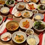 「참깨 부드러운」안주 세트(소하치 7종의 안주 미젠)