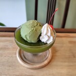 珈琲 時々 抹茶 - 抹茶ゼリー