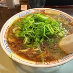 新福菜館 - 中華そば※斜め上から