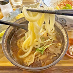 Toho Seso - レモンの酸味が効いたお出汁の風味と香ばしい炙り豚と野菜の旨みがとても良く合います