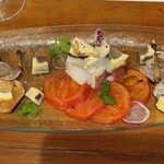 ホルモン焼肉 松乃王 - このトマトすんごく美味しかった