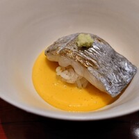 鮨 詠心 - 太刀魚黄身醤油ご飯