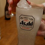 Gakuyou - レモンサワーと瓶ビール