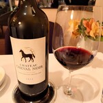 レストラン・モリエール - 赤ワイン（シャトー シュヴァル ノワール キュベ ルフェール）