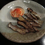 酒独楽 - かわはぎみりん干し 600円　(2024.2)