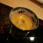 祇園　岩元 - 【先附】すっぽん茶碗蒸し　つゆ生姜