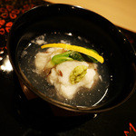 祇園　岩元 - 【椀】ぐじ蕪蒸し　白百根　キクラゲ他