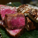 祇園　岩元 - 【焼物】近江姫和牛　サーロイン炭焼き　他