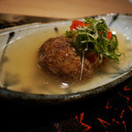 祇園　岩元 - 【飯】近江和牛　手切りハンバーグ