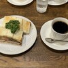 ニューアストリア - カツサンドA野菜入 税込750円、ブレンドコーヒー ストロング 税込450円−セットで250円引（合計税込950円） R6.2時点