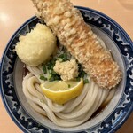 梅田 釜たけうどん - 