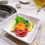 焼肉すみ屋 - 山形牛ユッケ