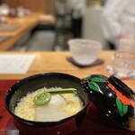 おおたに - 椀物　ずわい蟹真丈のお椀