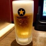 おかってや - 生ビール：350円+税