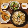 Udon Doma - ミニ天丼うどんセット(970円)です。