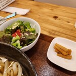 うどん土間 - サラダです。