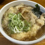 Tempura Udon - ごぼう天うどん+えび天