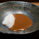 肉割烹 上 - カレー