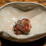 肉割烹 上 - テールタレ焼き 山椒、粉山椒