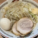 Ramembutayama - ミニラーメンの野菜300g 煮玉子トッピング