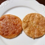 田子作煎餅 千葉そごう店 - うす焼き、青のり