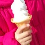 JA倉敷かさや 笠岡ふれあい青空市 - (売店にて)　ソフトクリーム（ミルク）300円