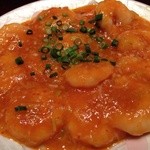 中国料亭 翠鳳 - 芝海老チリソース ¥2730