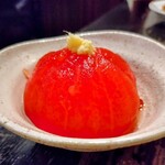 牛タン焼専門店 司 - 塩漬けトマト