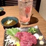 豚○商店 AISHI 新宿店 - ピンがあっておらず…お恥ずかしい…もずく美味しかった♪