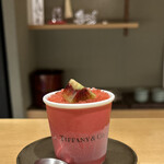 鳥匠 いし井 - 苺のグラニテ　ベリーキウイ