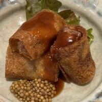 北新地 魚菜 まさ志 - 一口牛ヘレカツ