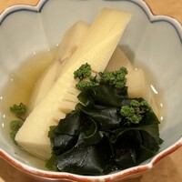 北新地 魚菜 まさ志 - 朝ぼり筍　若竹煮