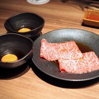 東京焼肉 黒木 - ザブトンの焼きすき