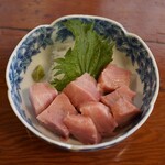 Yamanashi specialty: tuna torobutsu