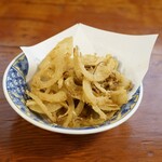 handmade onion fries