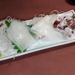 大衆酒場 まるちゃん - イカの刺身　