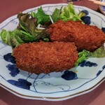 大衆酒場 まるちゃん - カニクリームコロッケ　540円