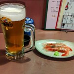 大衆酒場 まるちゃん - 生ビールとお通し