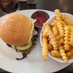 フライドバーガー ザ・シンプソンズのハンバーガーにインスパイアされた