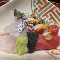 赤坂 菊乃井 - 【向付】明石の天然水、美味い‼️美味い‼️美味い‼️