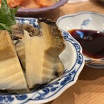 末廣鮨 - 鮑蒸し