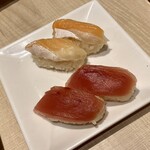 カルビッシュ - とろサーモン、まぐろ