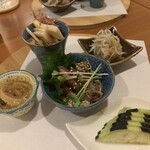 酒は力なり - 先付5種盛り