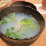 末廣鮨 - はまぐりのお吸い物