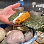 末廣鮨 - ウニ巻き