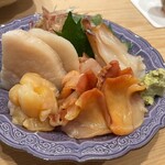 末廣鮨 - 貝刺し