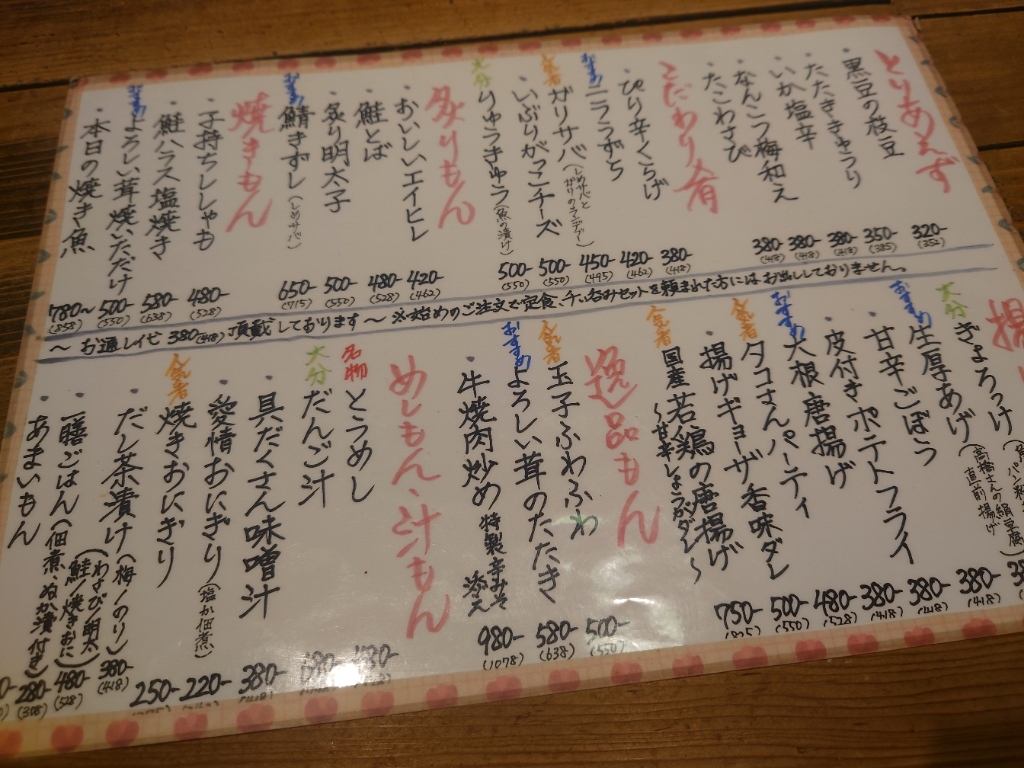 メニュー写真 : 牛煮炊きとおばんざい ちいやん - 肥後橋/居酒屋