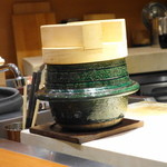 銀座おかもと - お釜ご飯